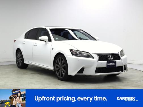 White 2015 Lexus GS 350