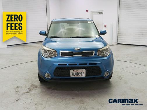 Blue 2015 Kia Soul +