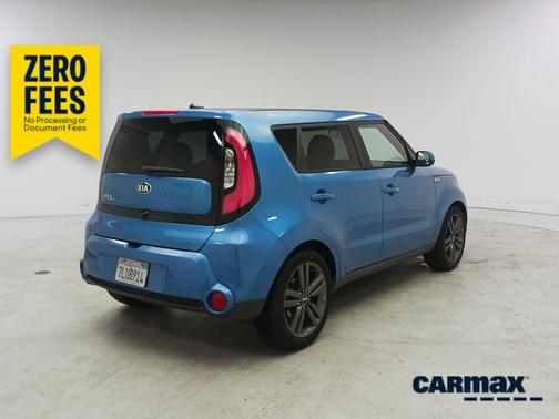 Blue 2015 Kia Soul +
