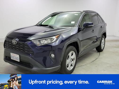 Blue 2021 Toyota RAV4 XLE