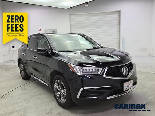 Black 2019 Acura MDX