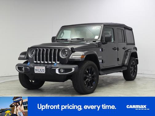 Gray 2023 Jeep Wrangler 4xe Unlimited Sahara