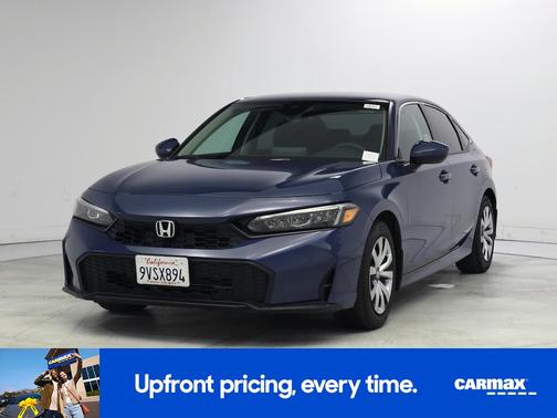 Blue 2026 Honda Civic LX