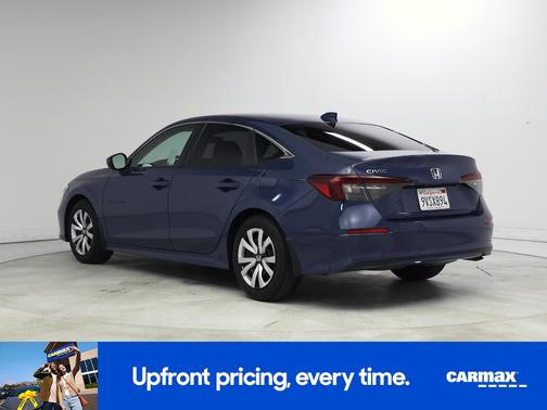 Blue 2026 Honda Civic LX
