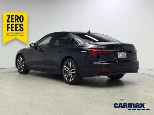 Blue 2021 Audi A6 Sport Premium