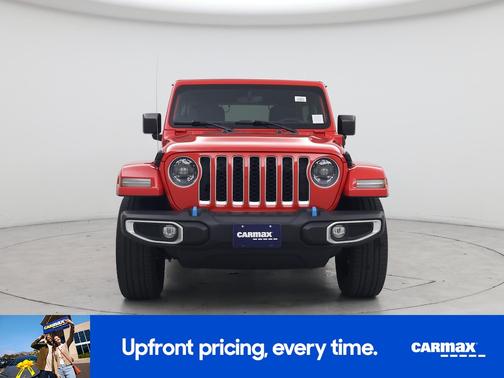 Red 2023 Jeep Wrangler 4xe Unlimited Sahara
