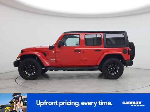 Red 2023 Jeep Wrangler 4xe Unlimited Sahara