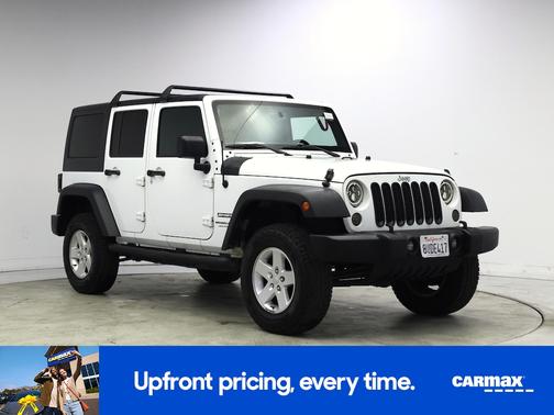 White 2018 Jeep Wrangler Unlimited Sport