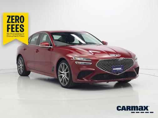 Red 2022 Genesis G70 3.3T
