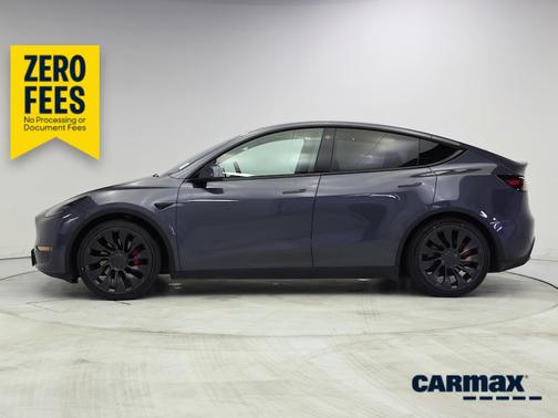Gray 2023 Tesla Model Y Performance