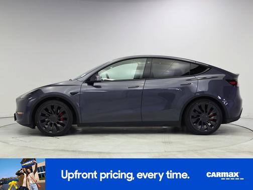 Gray 2023 Tesla Model Y Performance