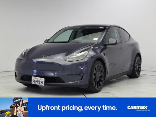 Gray 2023 Tesla Model Y Performance