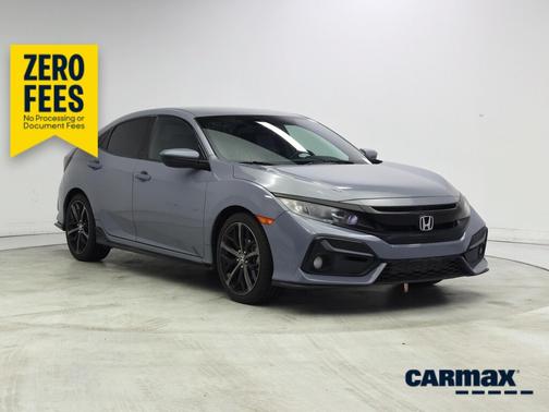 Gray 2021 Honda Civic Sport