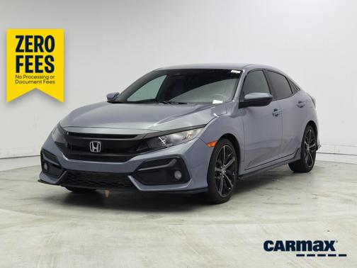 Gray 2021 Honda Civic Sport