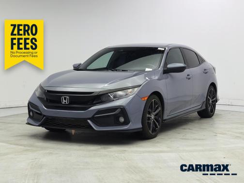Gray 2021 Honda Civic Sport