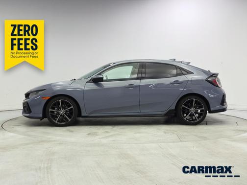 Gray 2021 Honda Civic Sport