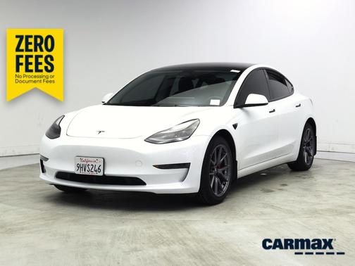 White 2023 Tesla Model 3