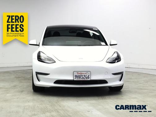 White 2023 Tesla Model 3