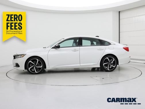 White 2022 Honda Accord Sport SE