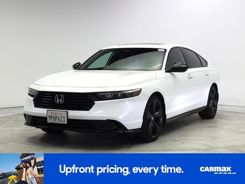 White 2024 Honda Accord Hybrid Sport-L