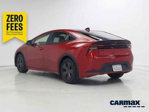 Red 2026 Toyota Prius LE