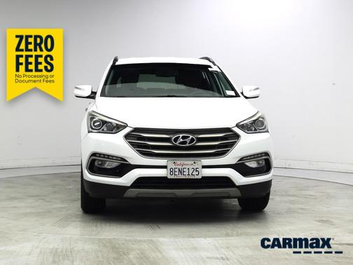 White 2018 Hyundai Santa Fe Sport
