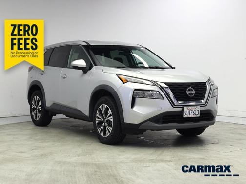 Silver 2021 Nissan Rogue SV