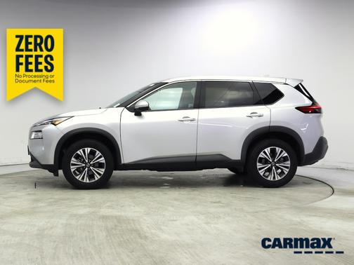 Silver 2021 Nissan Rogue SV