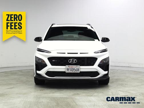 White 2023 Hyundai KONA N Line