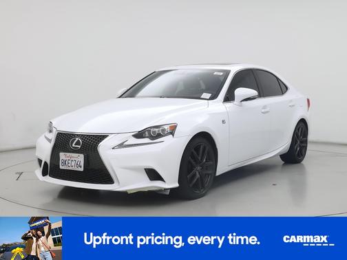 White 2016 Lexus IS 200t