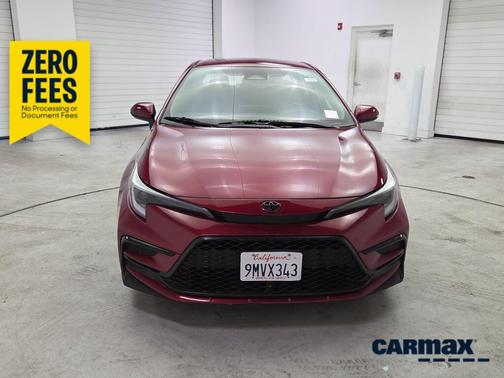 Red 2023 Toyota Corolla SE