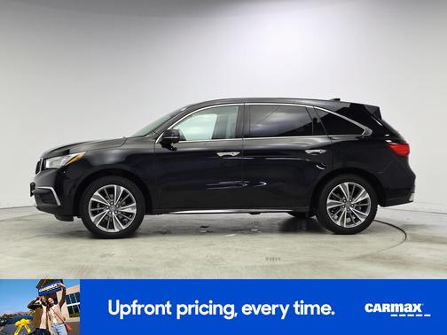 Black 2017 Acura MDX Advance