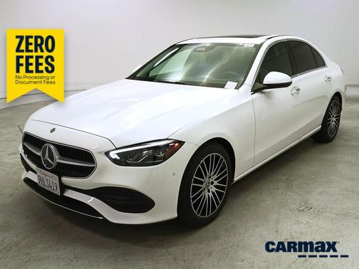 White 2023 Mercedes-Benz C-Class