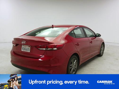 Red 2018 Hyundai ELANTRA SEL