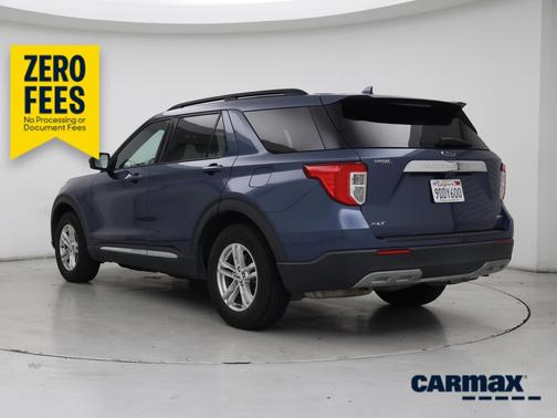 Blue 2020 Ford Explorer XLT