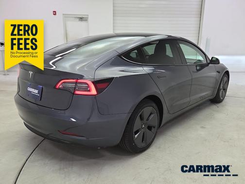 Gray 2023 Tesla Model 3