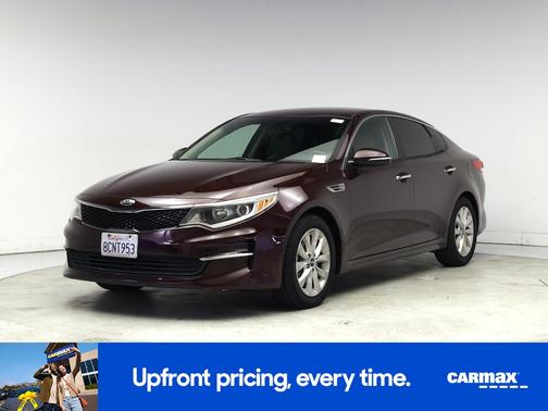 Burgundy 2018 Kia Optima LX