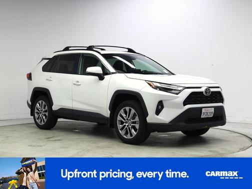 White 2023 Toyota RAV4 XLE Premium
