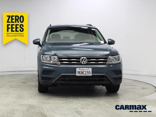 Blue 2021 Volkswagen Tiguan SE