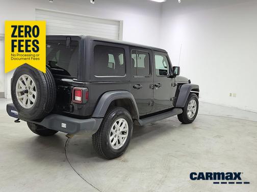 Black 2023 Jeep Wrangler Unlimited Sport S