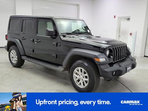 Black 2023 Jeep Wrangler Unlimited Sport S