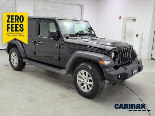 Black 2023 Jeep Wrangler Unlimited Sport S