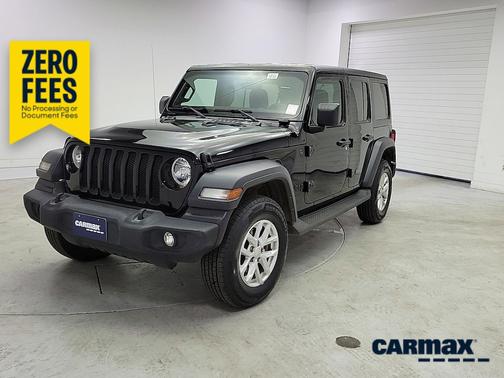Black 2023 Jeep Wrangler Unlimited Sport S