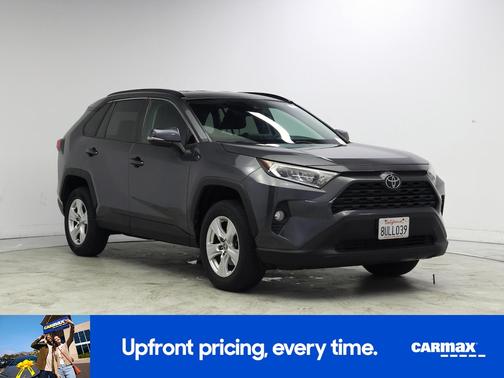Gray 2021 Toyota RAV4 XLE