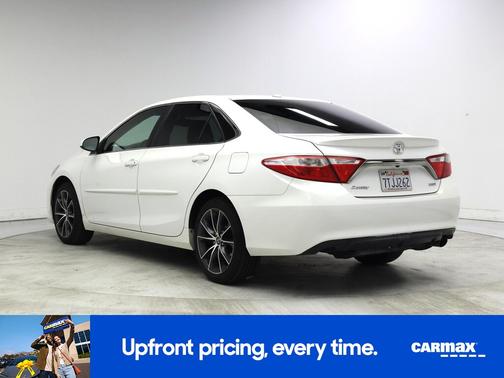 White 2016 Toyota Camry XSE