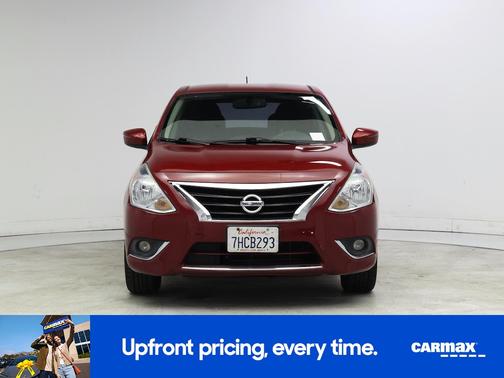 Red 2015 Nissan Versa SL