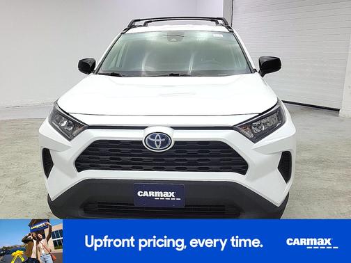 White 2022 Toyota RAV4 Hybrid LE