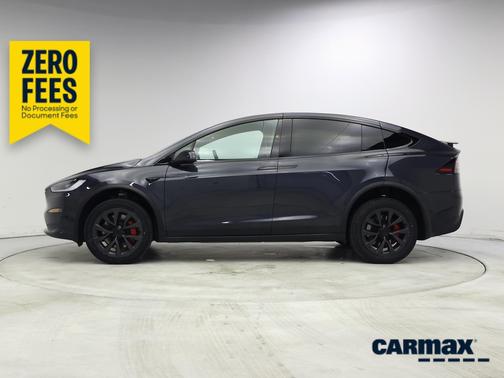Gray 2024 Tesla Model X Plaid