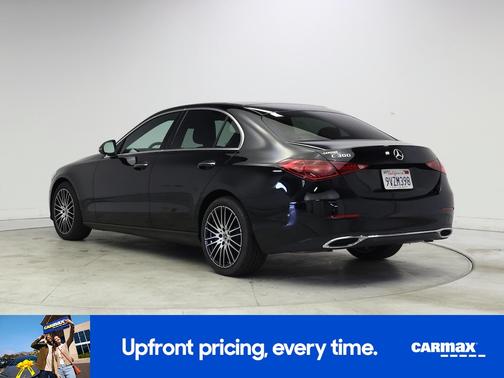 Black 2025 Mercedes-Benz C-Class