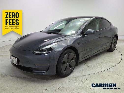 Gray 2023 Tesla Model 3 Long Range